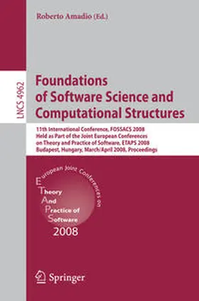 Amadio | Foundations of Software Science and Computational Structures | E-Book | sack.de