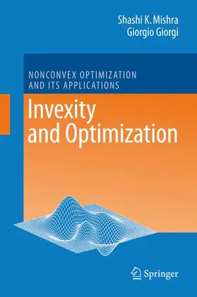 Giorgi / Mishra |  Invexity and Optimization | Buch |  Sack Fachmedien