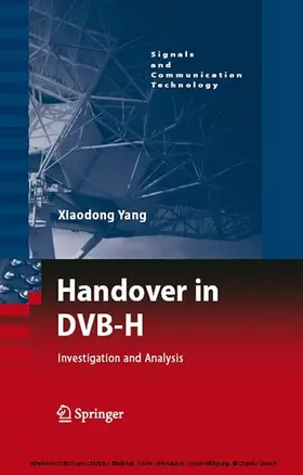Yang | Handover in DVB-H | E-Book | sack.de