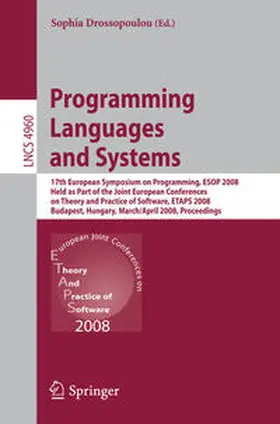 Drossopoulou |  Programming Languages and Systems | eBook | Sack Fachmedien