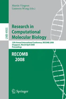 Vingron / Wong |  Research in Computational Molecular Biology | eBook | Sack Fachmedien
