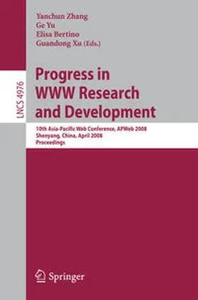 Zhang / Yu / Bertino | Progress in WWW Research and Development | E-Book | sack.de