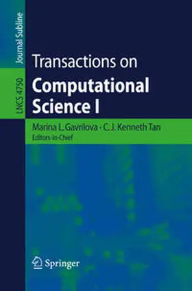 Tan |  Transactions on Computational Science I | eBook | Sack Fachmedien