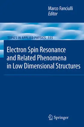 Fanciulli |  Electron Spin Resonance and Related Phenomena in Low-Dimensional Structures | Buch |  Sack Fachmedien