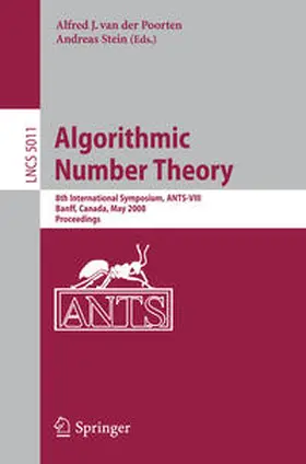 van der Poorten / Stein | Algorithmic Number Theory | E-Book | sack.de
