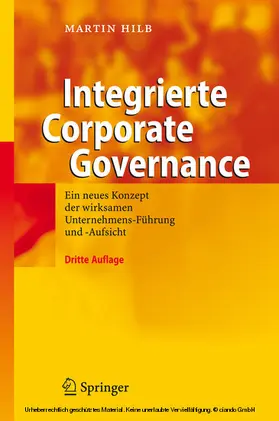 Hilb |  Integrierte Corporate Governance | eBook | Sack Fachmedien