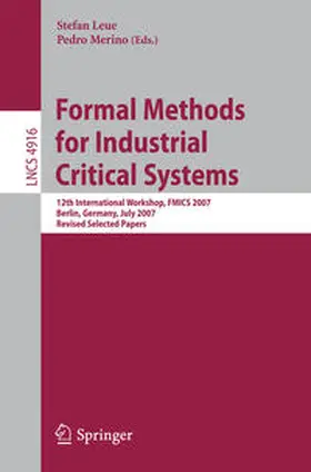 Leue / Merino | Formal Methods for Industrial Critical Systems | E-Book | sack.de