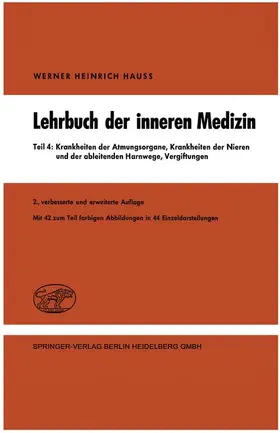 Hauss |  Lehrbuch der inneren Medizin in vier Teilen | Buch |  Sack Fachmedien