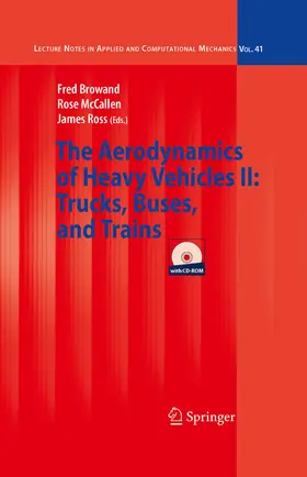 Browand / McCallen / Ross |  The Aerodynamics of Heavy Vehicles II: Trucks, Buses, and Trains | eBook | Sack Fachmedien