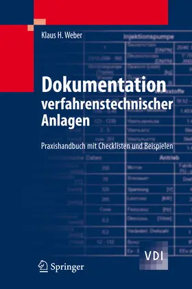 Weber |  Dokumentation verfahrenstechnischer Anlagen | eBook | Sack Fachmedien