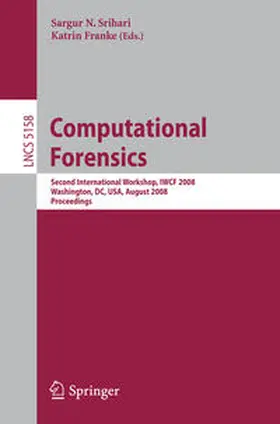 Srihari / Franke | Computational Forensics | E-Book | sack.de