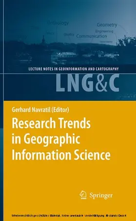 Navratil |  Research Trends in Geographic Information Science | eBook | Sack Fachmedien