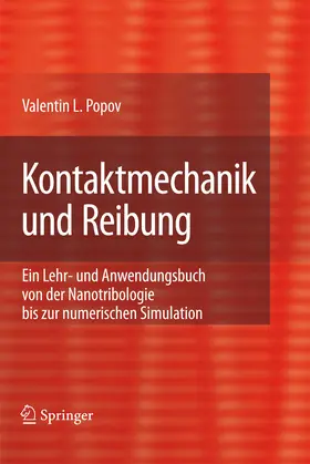 Popov |  Kontaktmechanik und Reibung | eBook | Sack Fachmedien