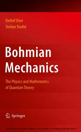 Dürr / Teufel |  Bohmian Mechanics | eBook | Sack Fachmedien