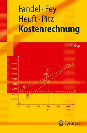 Fey / Fandel / Pitz |  Kostenrechnung | Buch |  Sack Fachmedien