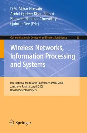 Hussain / Gee / Rajput |  Wireless Networks Information Processing and Systems | Buch |  Sack Fachmedien