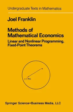 Franklin |  Methods of Mathematical Economics | Buch |  Sack Fachmedien