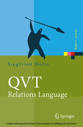 Nolte |  QVT - Relations Language | eBook | Sack Fachmedien
