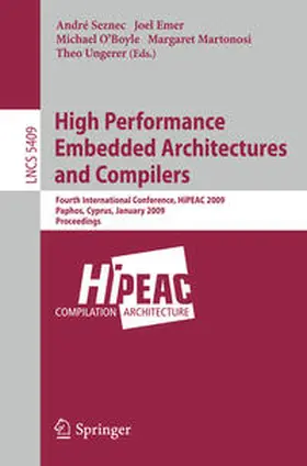 Seznec / Emer / O'Boyle |  High Performance Embedded Architectures and Compilers | eBook | Sack Fachmedien