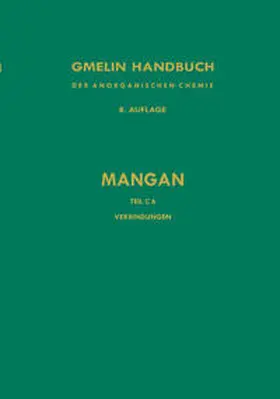  Verbindungen des Mangans mit Schwefel, Selen und Tellur | Buch |  Sack Fachmedien