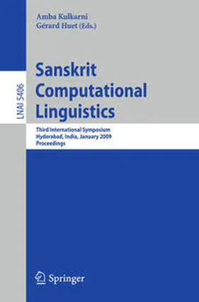 Kulkarni / Huet |  Sanskrit Computational Linguistics | eBook | Sack Fachmedien