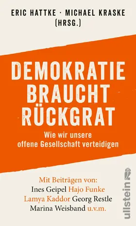 Hattke / Kraske |  Demokratie braucht Rückgrat | Buch |  Sack Fachmedien