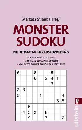 Straub |  Monster-Sudoku | Buch |  Sack Fachmedien