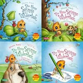 Amft |  Maxi-Pixi-4er-Set 76: Die kleine Spinne Widerlich (4x1 Exemplar) | Buch |  Sack Fachmedien