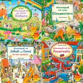  Maxi-Pixi-4er-Set 78: Wimmelbilder 6 (4x1 Exemplar) | Buch |  Sack Fachmedien