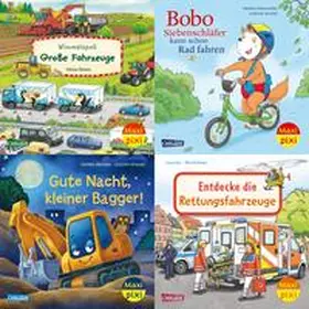 Diverse |  Maxi-Pixi-4er-Set 123: Große Räder - kleine Räder (4x1 Exemplar) | Buch |  Sack Fachmedien