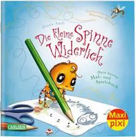 Amft / Neudert |  Maxi Pixi 314: Die kleine Spinne Widerlich: Mein buntes Mal- und Spielebuch | Buch |  Sack Fachmedien