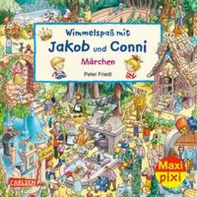 Schade |  Maxi Pixi 377: Wimmelspaß mit Jakob und Conni: Märchen | Buch |  Sack Fachmedien
