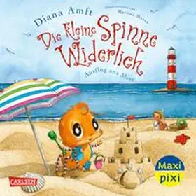 Amft |  Maxi Pixi 475: Die kleine Spinne Widerlich: Ausflug ans Meer | Buch |  Sack Fachmedien