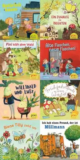 Diverse |  Pixi-8er-Set 299: Pixi setzt sich für die Umwelt ein (8x1 Exemplar) | Buch |  Sack Fachmedien