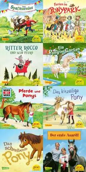 diverse / Schwarz |  WWS Pixi-Box 284: Pixis bunter Ponyhof | Buch |  Sack Fachmedien