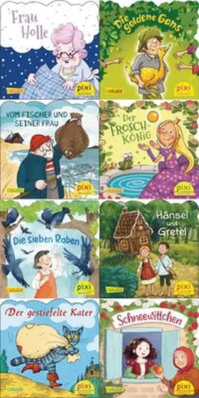 Grimm | WWS Pixi-Box 293: Pixis liebste Märchen | Buch | 978-3-551-03922-4 | sack.de