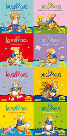 Casalis |  Pixi-8er-Set 219: Leo Lausemaus (8x1 Exemplar) | Buch |  Sack Fachmedien