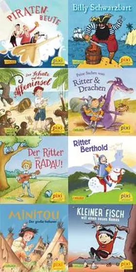  Pixi-Bundle 8er Serie 229 Große Abenteuer für kleine Kerle | Buch |  Sack Fachmedien