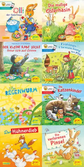  Pixi-8er-Set 235: Ostern und Frühling mit Pixi (8x1 Exemplar) | Buch |  Sack Fachmedien
