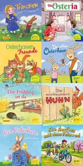 von der Decken / Eckstein / Eisold |  Pixi-Bundle 8er Serie 250: Osterbesuch bei Pixi | Buch |  Sack Fachmedien