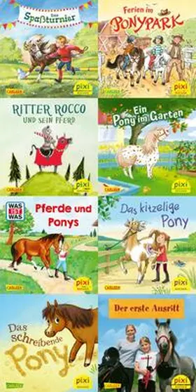 diverse | Pixi-8er-Set 284: Pixis bunter Ponyhof (8x1 Exemplar) | Sonstiges | 978-3-551-04498-3 | sack.de