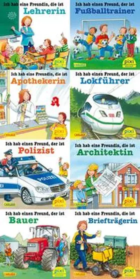 diverse | Pixi-Box 281: Tolle Berufe bei Pixi (8x8 Exemplare) | Medienkombination | 978-3-551-05281-0 | sack.de