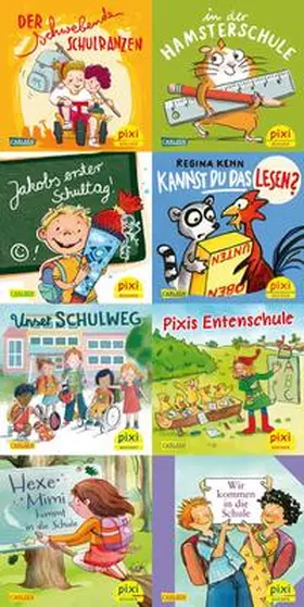 diverse | Pixi-Box 283: Geschichten für die Schultüte (8x8 Exemplare) | Medienkombination | 978-3-551-05283-4 | sack.de