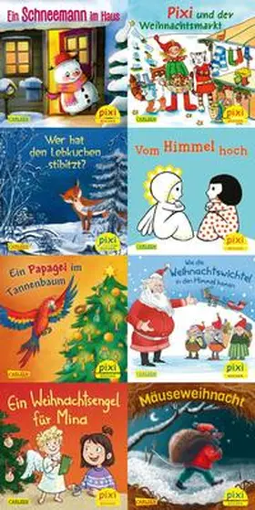 diverse |  Pixi-Weihnachts-Box 38: Zauberhafte Weihnachten mit Pixi (8x8 Exemplare) | Buch |  Sack Fachmedien