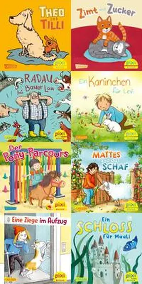 diverse |  Pixi-Box 306: Pixis Lieblingstiere (8x8 Exemplare) | Buch |  Sack Fachmedien