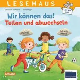 Tielmann |  LESEMAUS 124: Wir können das! Teilen und abwechseln | Buch |  Sack Fachmedien