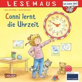 Schneider |  LESEMAUS 190: Conni lernt die Uhrzeit | Buch |  Sack Fachmedien