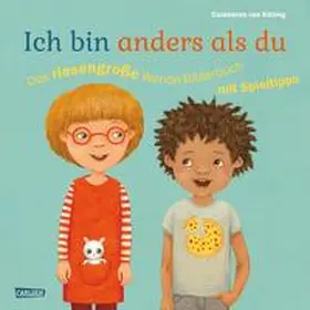 von Kitzing | Ich bin anders als du - Ich bin wie du: Das riesengroße Wende-Bilderbuch mit Spieltipps | Buch | 978-3-551-17287-7 | sack.de