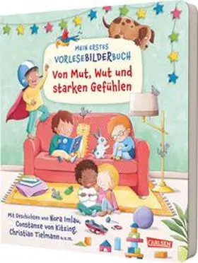 Wagenhoff / Bollin / Fajembola |  Mein erstes Vorlese-Bilder-Buch: Von Mut, Wut und starken Gefühlen | Buch |  Sack Fachmedien