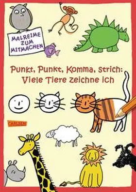 Mensing |  Punkt, Punkt, Komma, Strich: Viele Tiere zeichne ich | Buch |  Sack Fachmedien